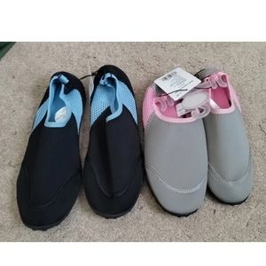 Lot Of 2 Sun & Sky Aqua Shoes  ( For Kids & Women)